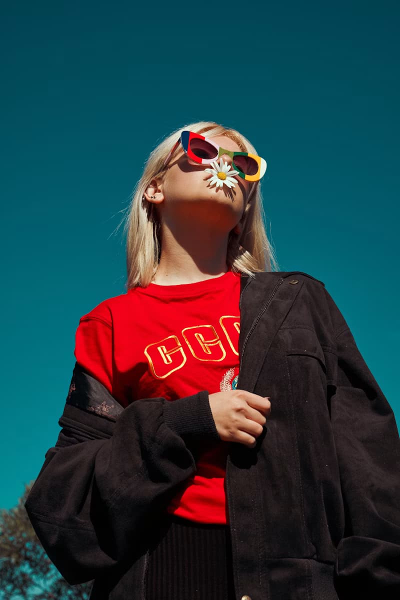 Vibrant Cyberpunk Streetwear